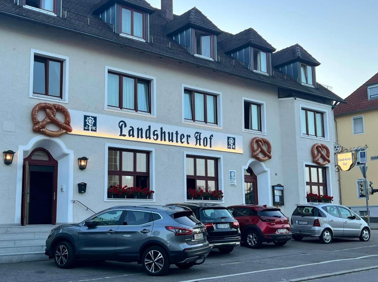 Landshuter Hof Hotel Straubing Eksteriør billede